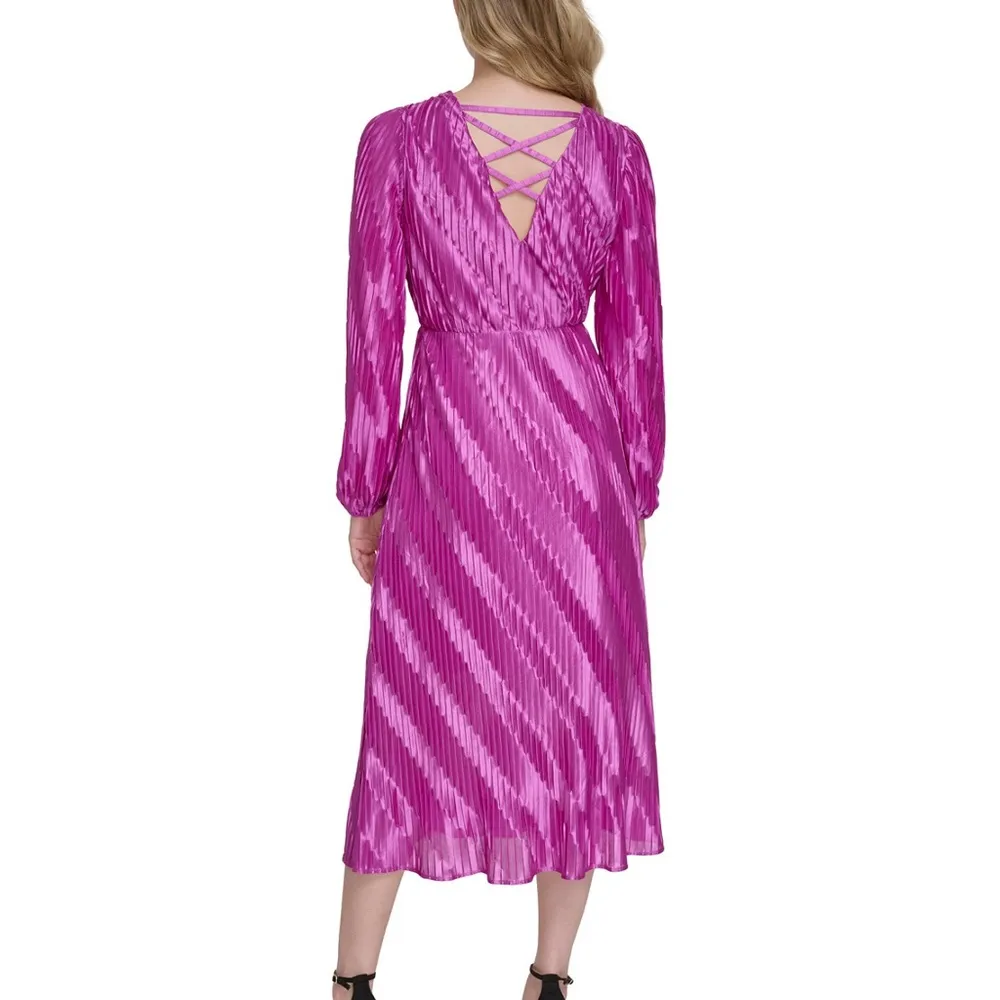 Kensie V Neck strappy back dress - Image 4