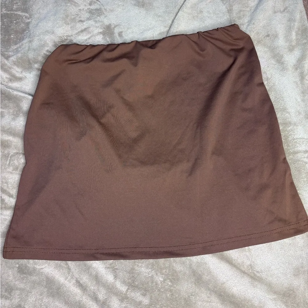 Tight Brown Skirt Size M - Image 2