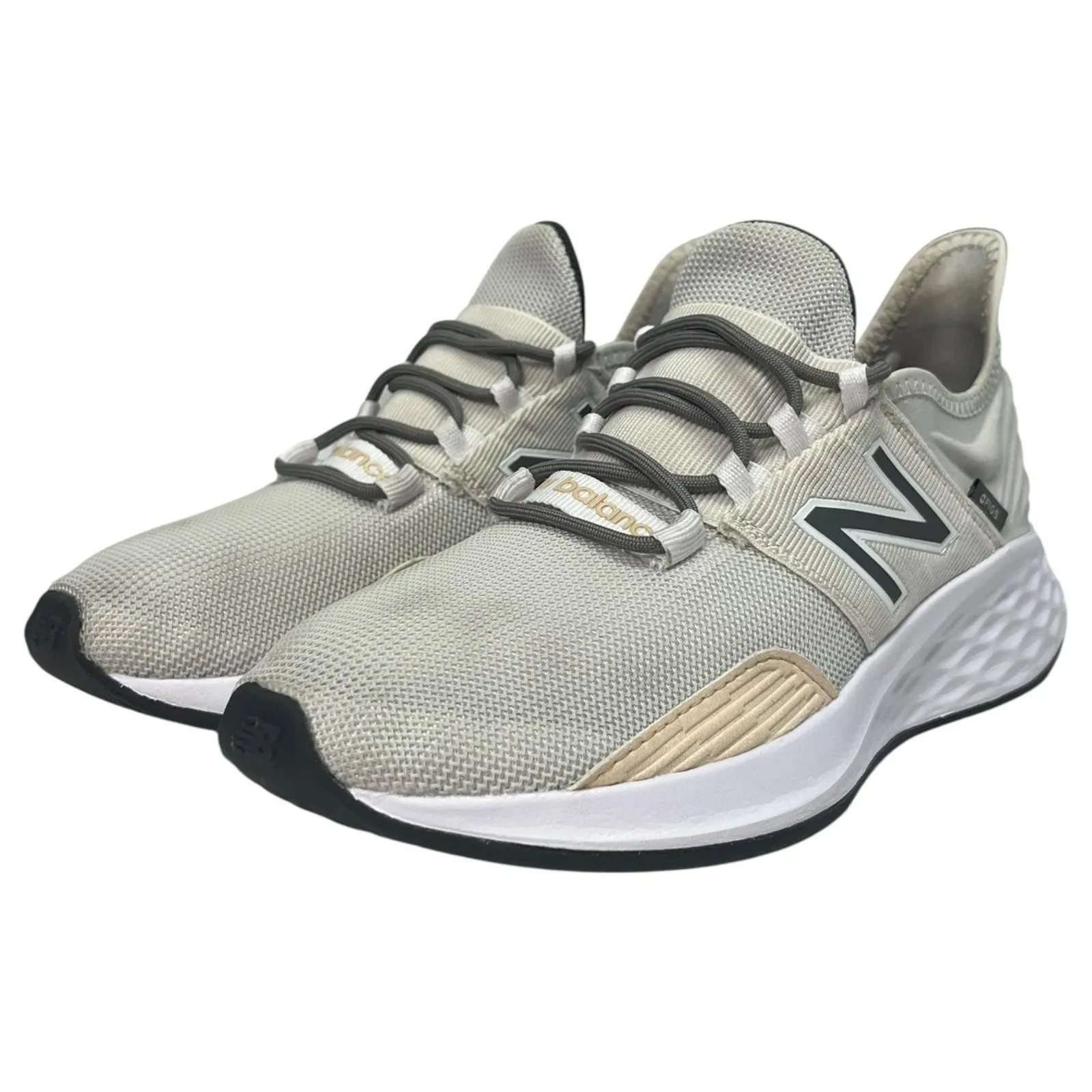 New Balance Figs Running Shoes Womens 5.5 Gray Fresh Foam Roav Ultra Comfort - Image 2