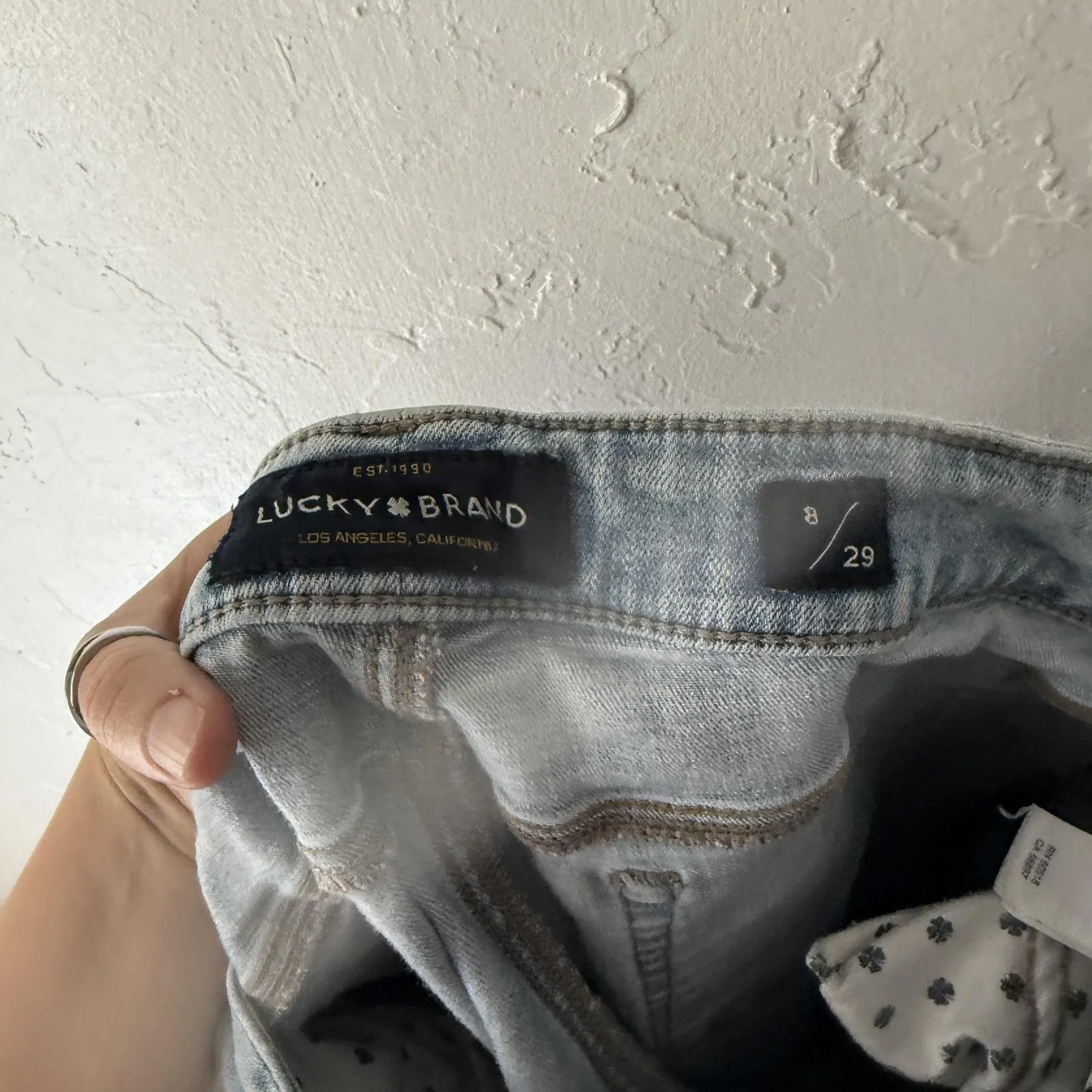 Lucky Brand Jeans Womens 8 29 Lolita Skinny Stretch Denim Mid Rise Pants‎ - Image 10