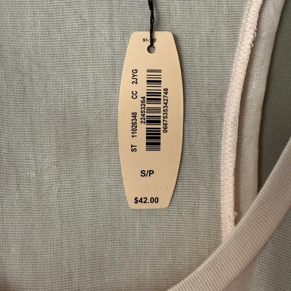 Victoria's Secret sz S‎ light pink green boho summer tank dress NWT - Image 6