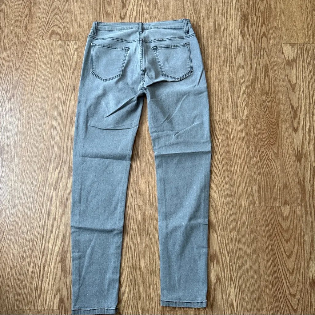 KANCAN WOMEN'S GRAY STRAIGHT JEANS RN#144635 - Image 10