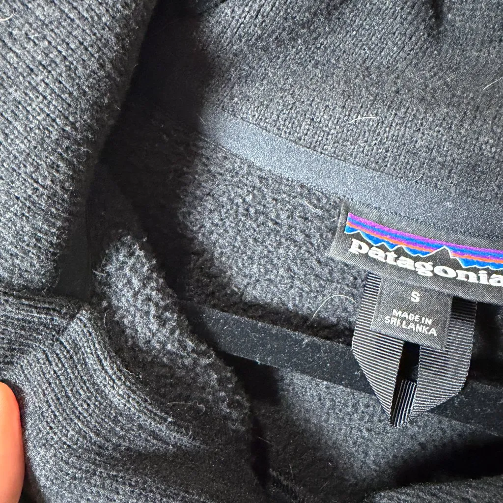 Patagonia Black Better Sweater Swing Jacket Size Small - Image 5