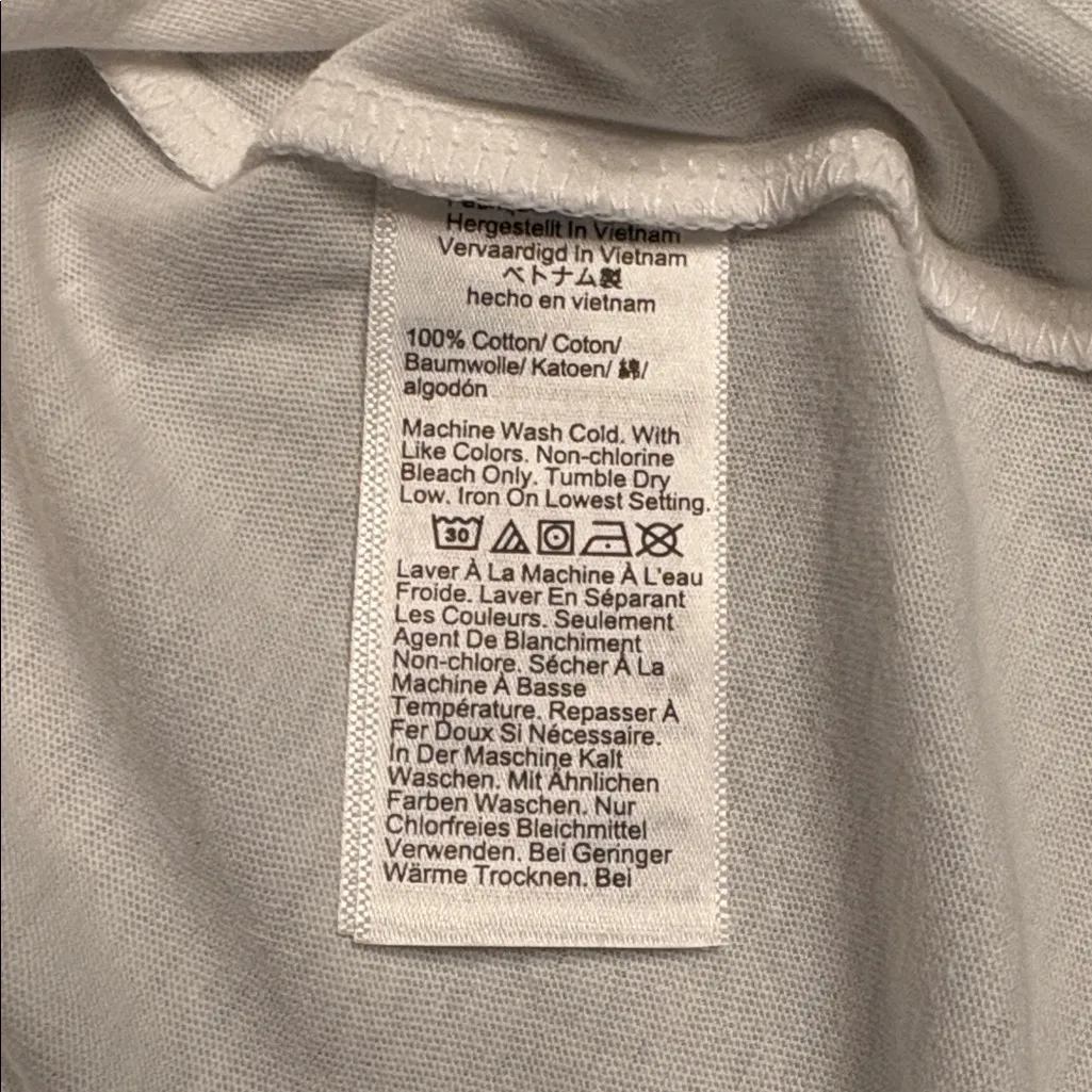 J Crew women’s Vintage jersey scoopneck tank 100% cotton white Size XXL NWT - Image 7