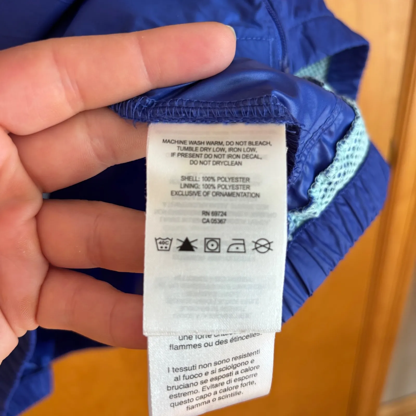 Columbia Windbreaker Jacket Womens XL Color Block‎ Lightweight Full Zip - Image 3