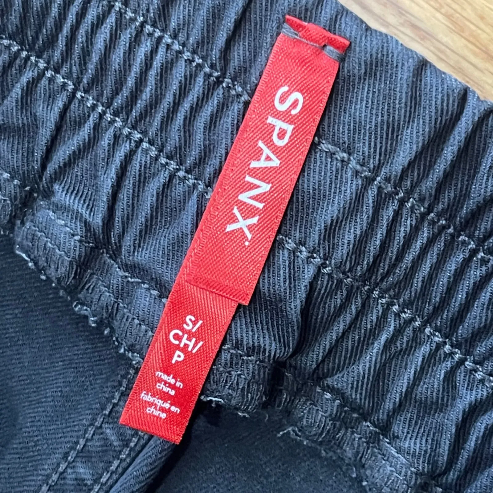 SPANX Stretch Twill Cargo Jogger Pants Small Washed Black NEW Casual - Image 8