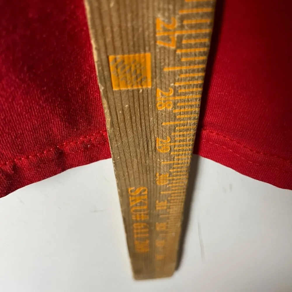 Vintage Y2K MacIntyre Park Middle School Bulldog T-Shirt XL Hanes Crew Neck Red - Image 8