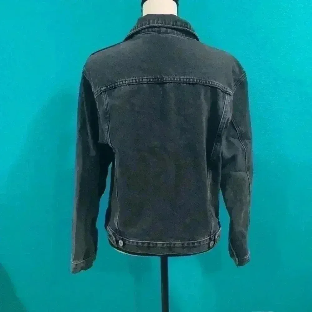 Brandy Melville John galt black jean jackets - Image 2