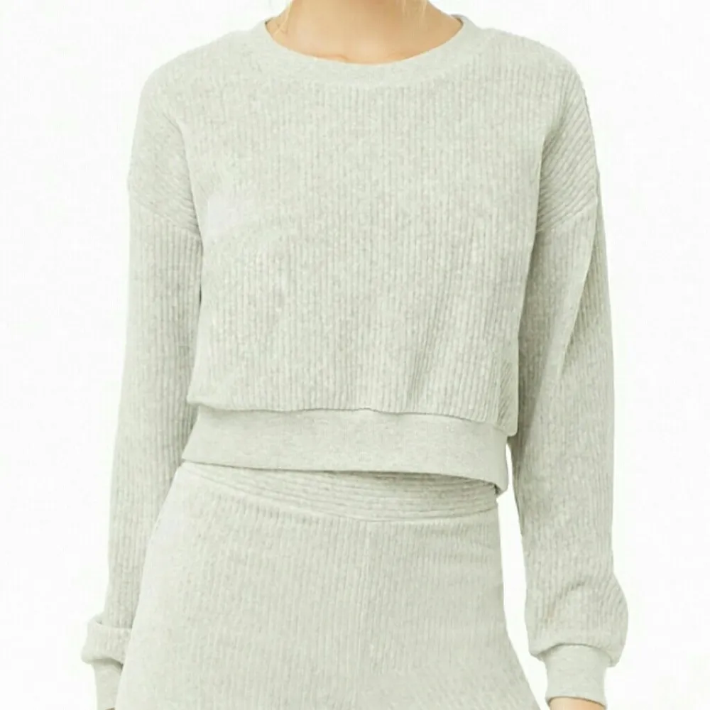 NWT Ribbed Velvet Top - Image 2