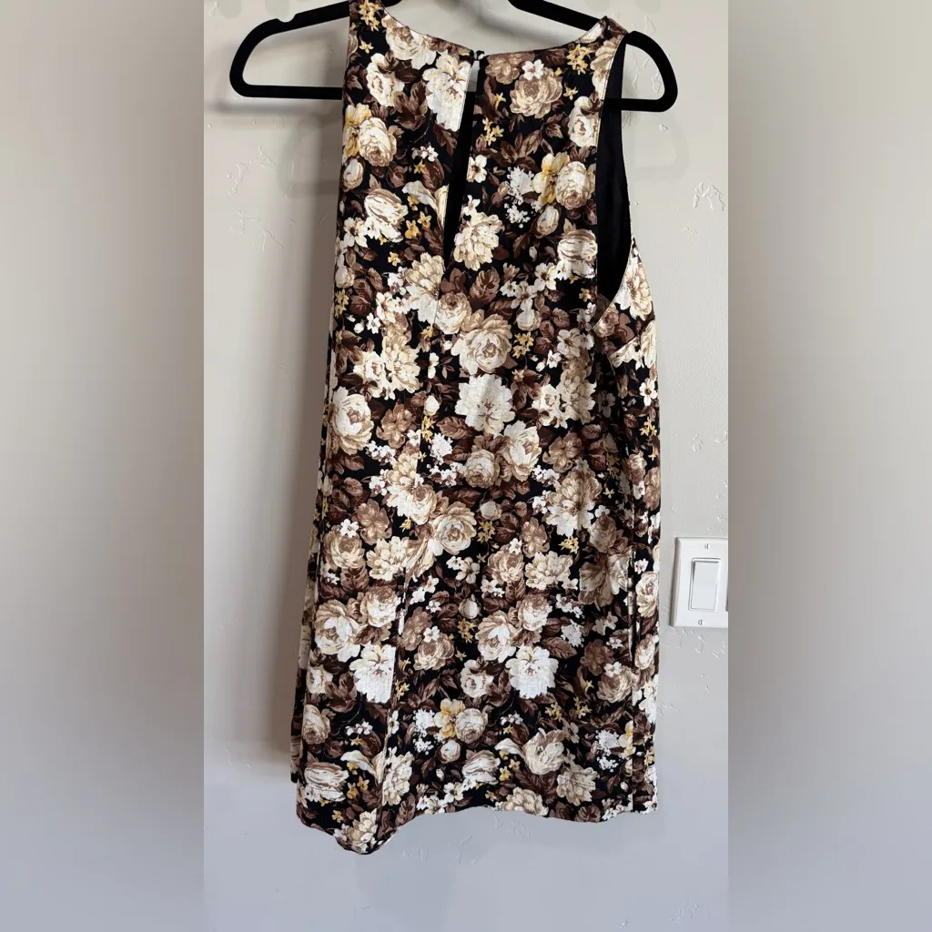 Abercrombie & Fitch high neck floral linen midi dress NWT - Image 8
