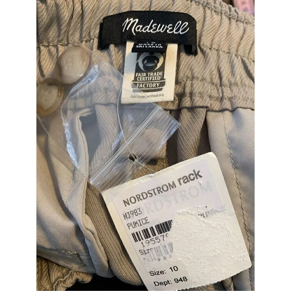 Madewell The Neale Straight-Leg Pant in Drapeweave Size 10 - Image 8