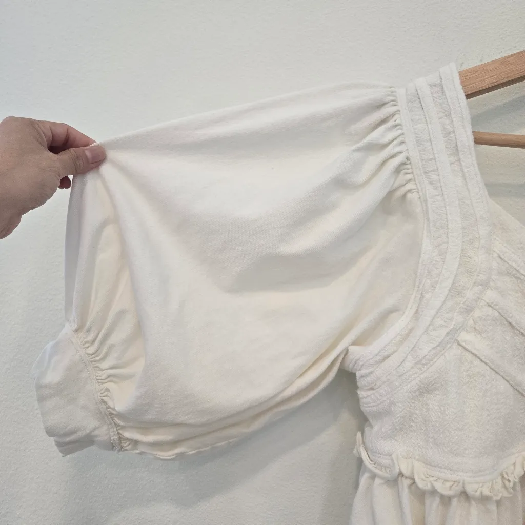 Free People  Shelly Boho Cottagecore Top Size Small - Image 8