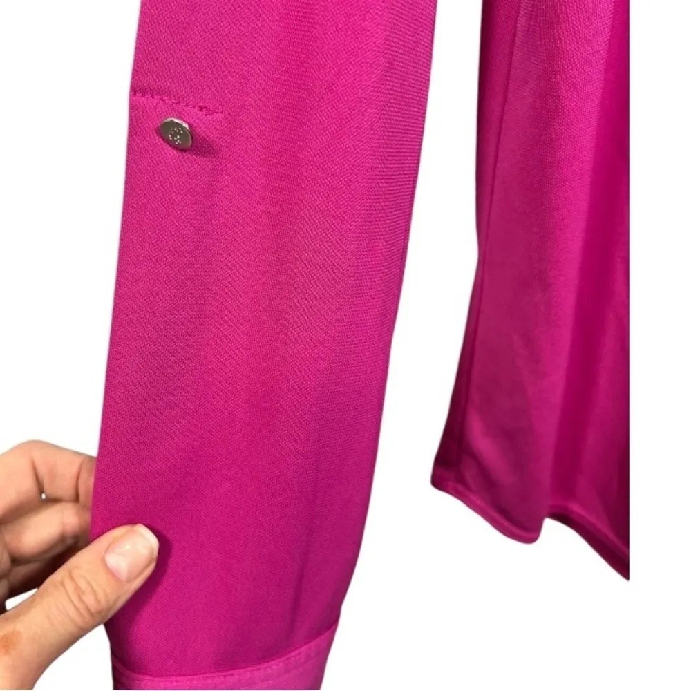 Lauren Ralph Lauren Long Sleeve Button Down Blouse Top Pink Size Large Old Money - Image 6