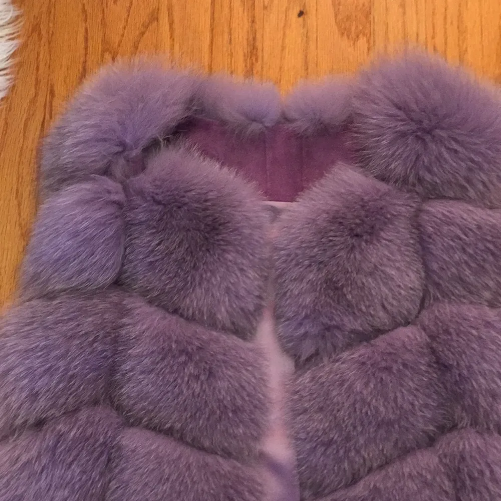 s Royal fox fur vest. Xs/s - Image 4