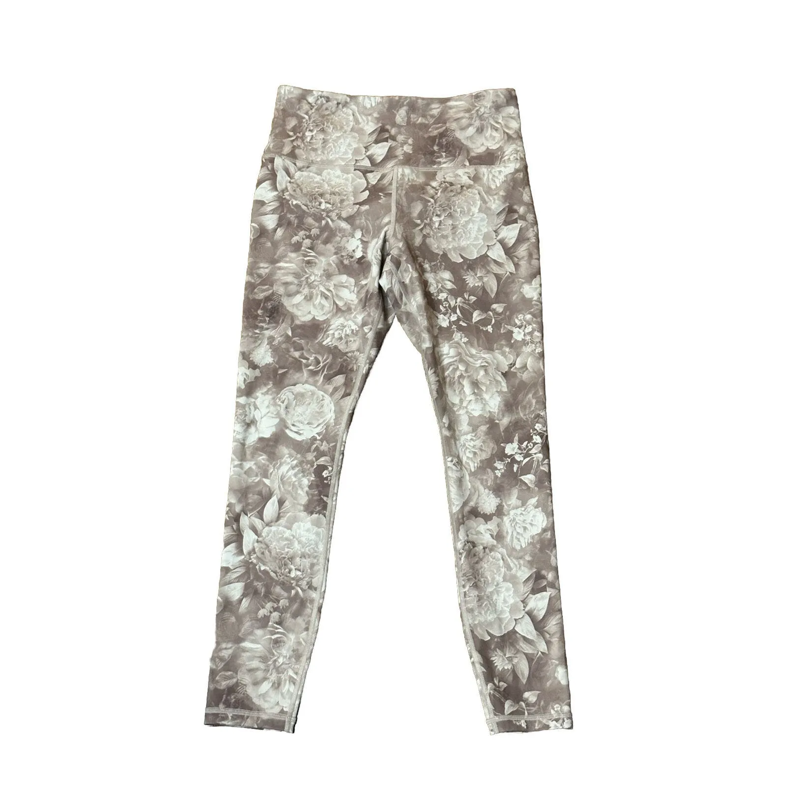 Athleta Pink Elation Floral Printed Tight Gym Yoga Fitness 631921‎ Size M - Image 2