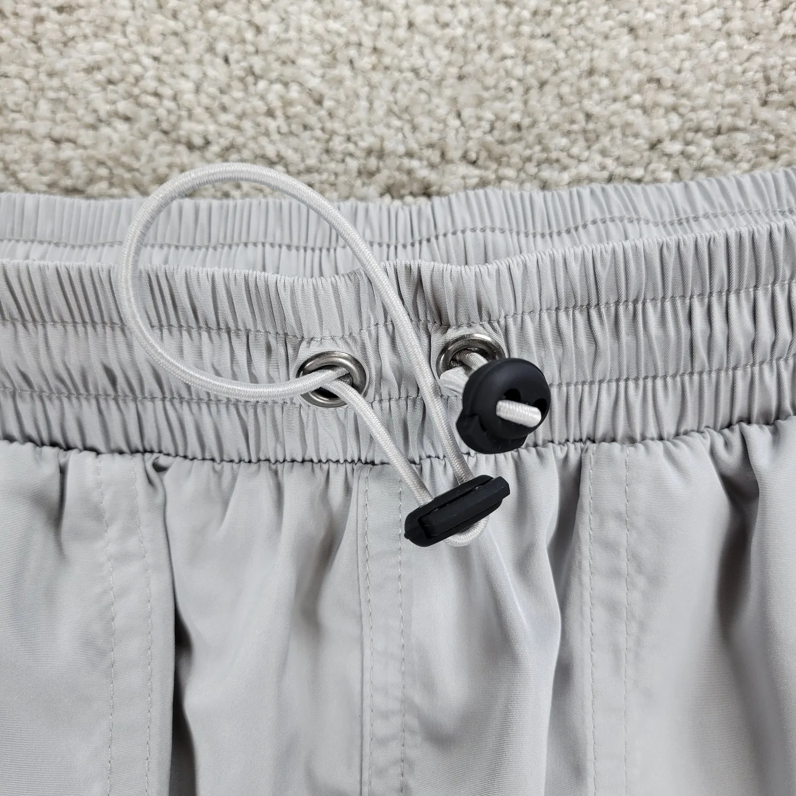 Wild Fable Midi Skirt Womens XS Gray Ruched Corded Outdoorsy Gorpcore Utility - Image 4