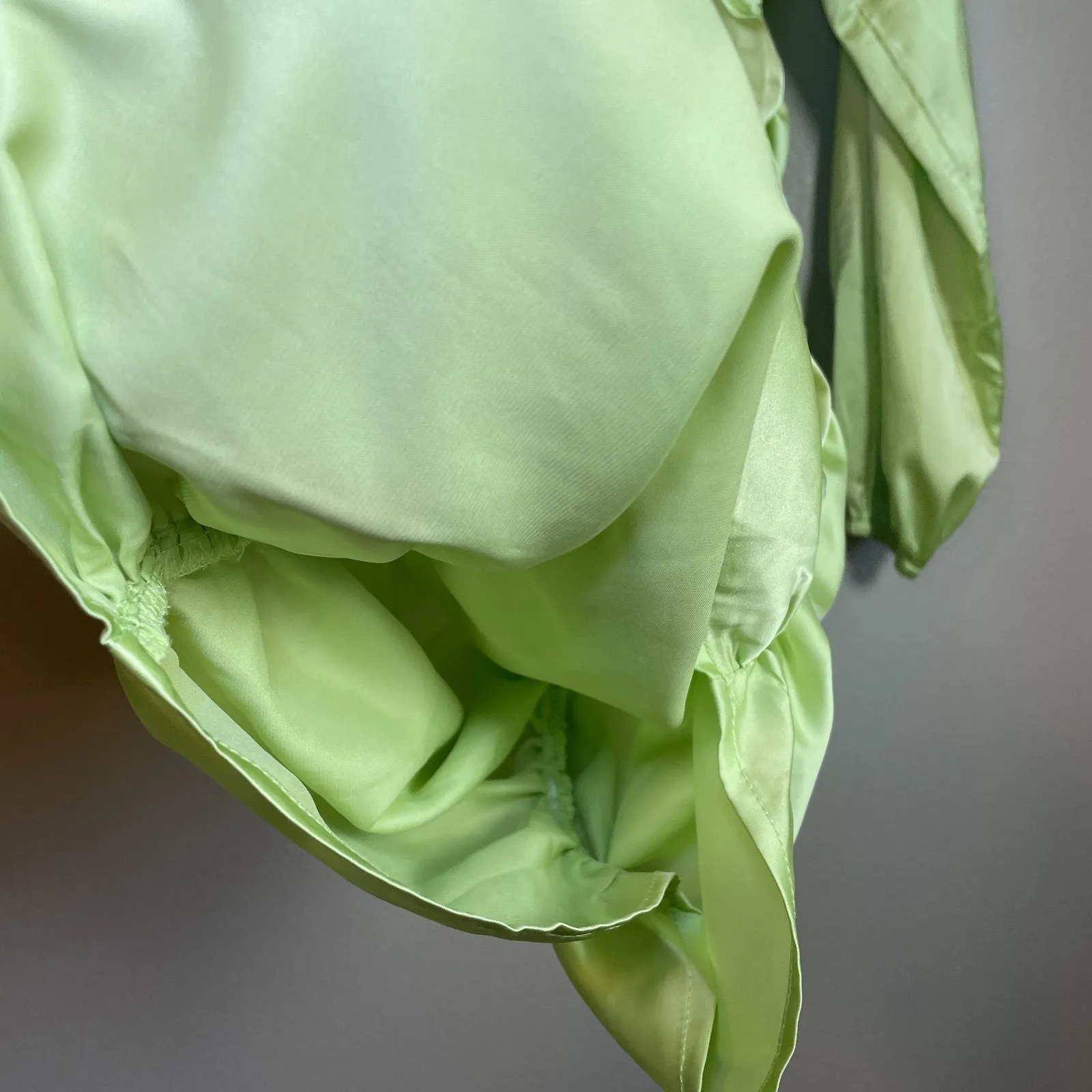 Princess Polly Mini Dress Size 2 Ryland Green Long Sleeve Party Cocktail Festiva - Image 3