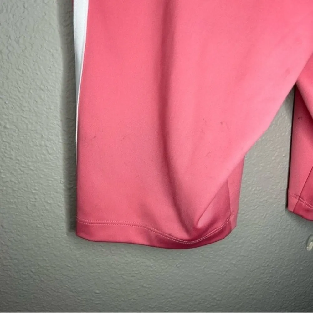 NEW Adidas Primeblue Pink High Waisted Trefoil Logo Bike Short Tights size XS - Image 5