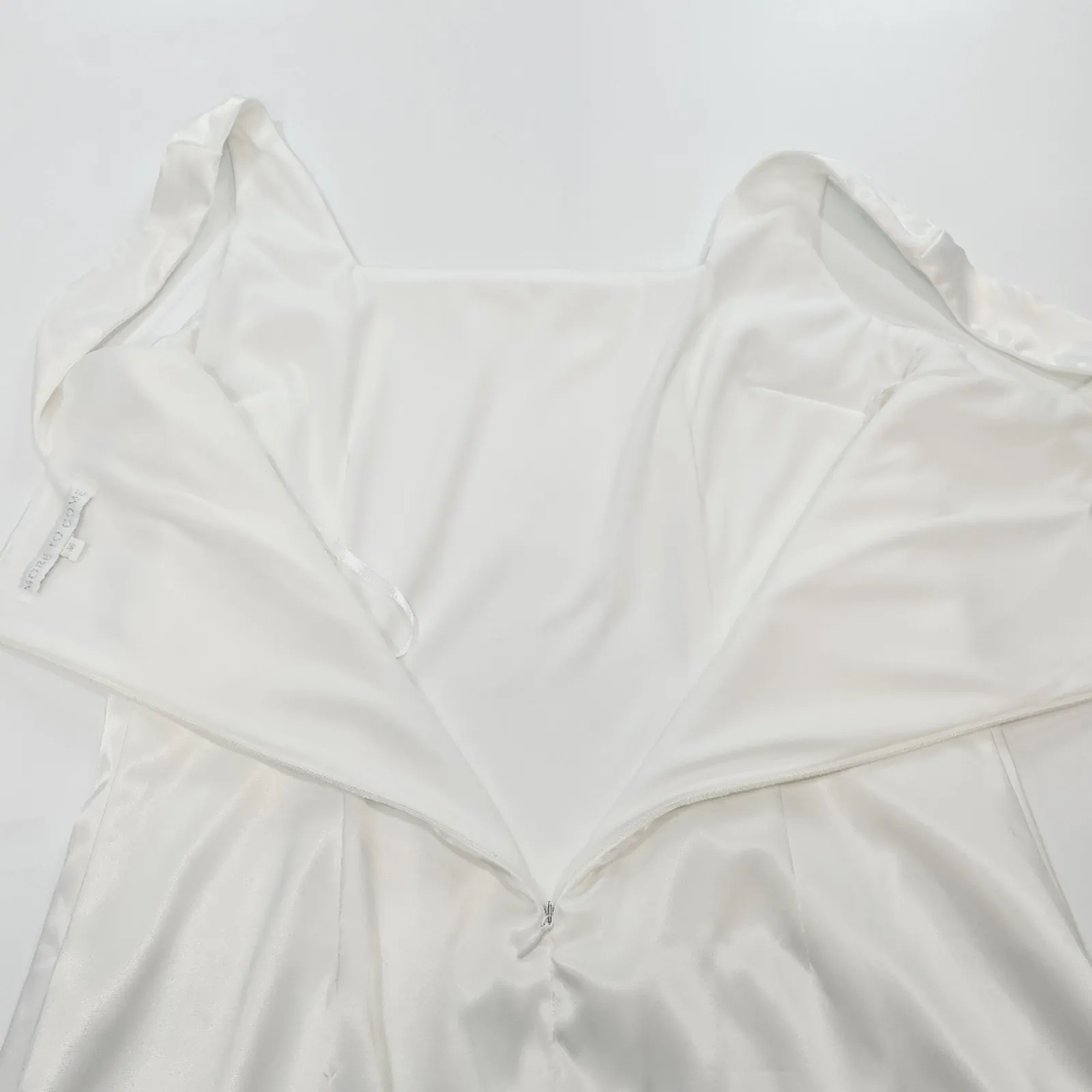 MORE TO COME Abigail Mini Dress in White Medium - Image 11