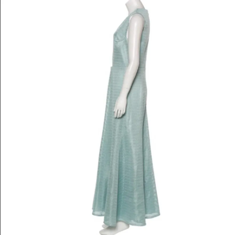 Alexis Vita cut out maxi dress gown teal - Image 7