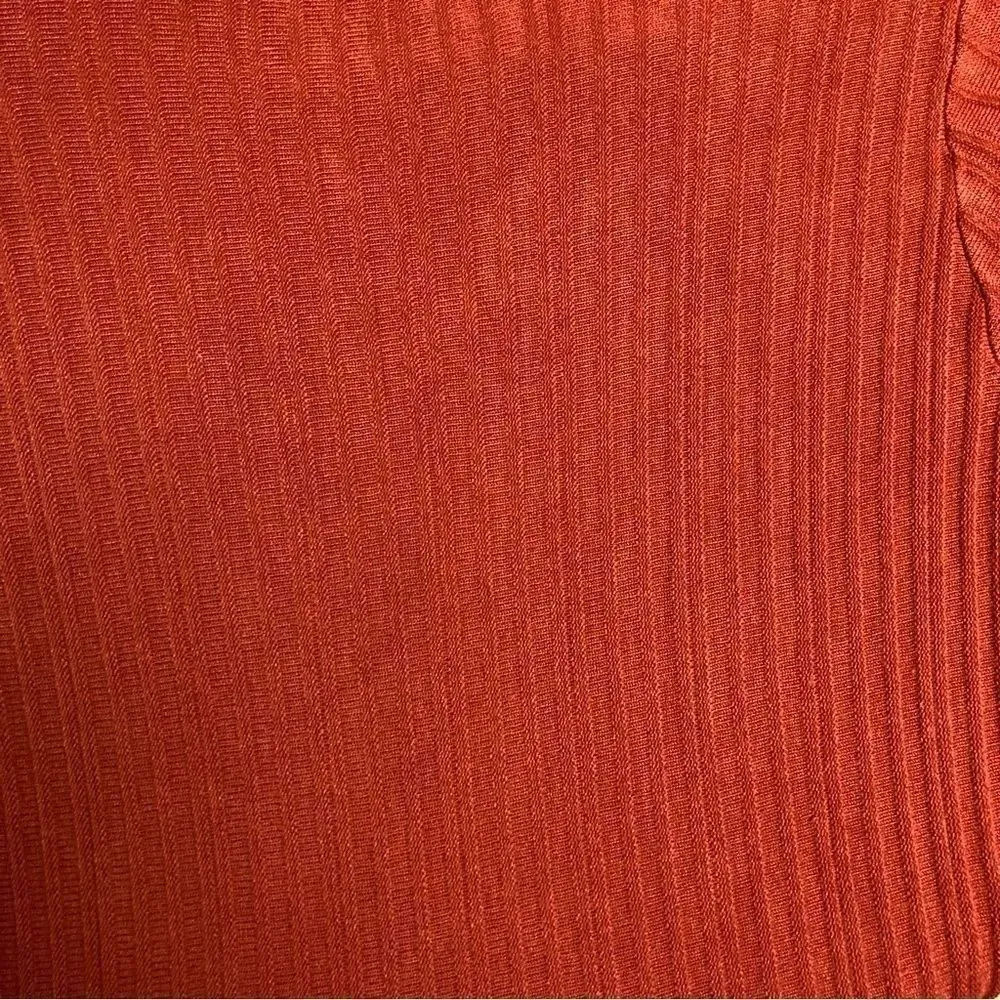 URBAN OUTFITTERS Cooperative Ribbed Swing Dress Orange Size Small UO - Image 8