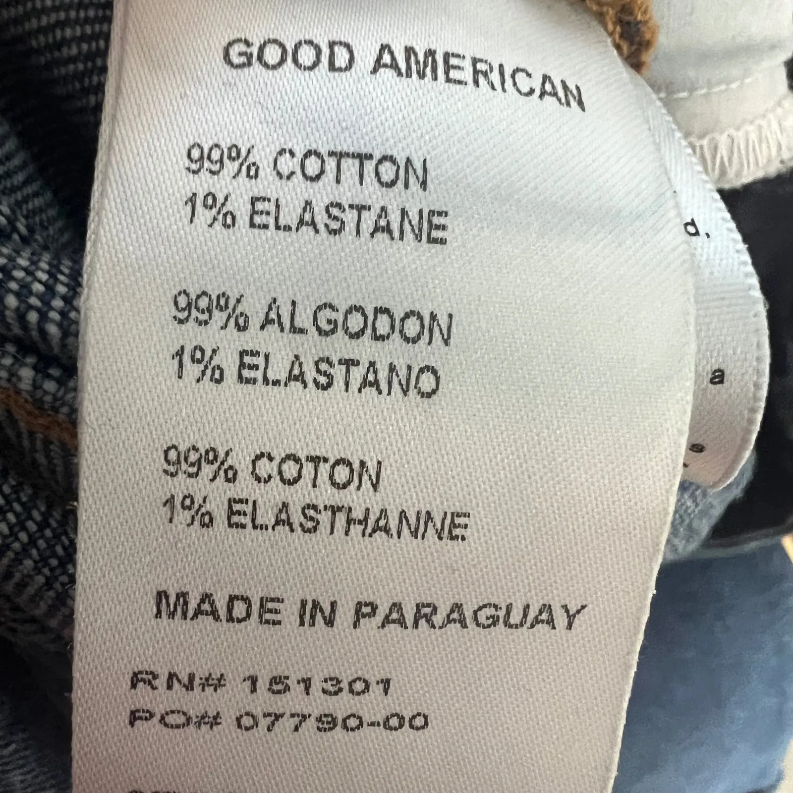 Good American Good Legs Straight Ankle Size 4/27 Cropped Raw Hem Cigarette Jeans - Image 8