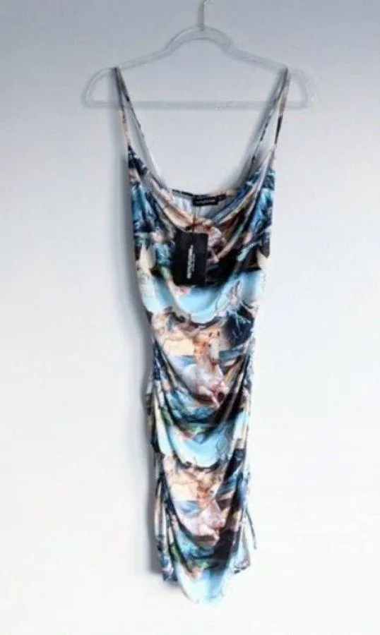 PrettyLittleThing Cherub Ruched Dress 8 - Image 3