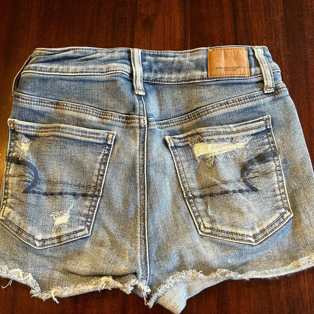 American Eagle Next Level Stretch Jean shorts size 2 - Image 2