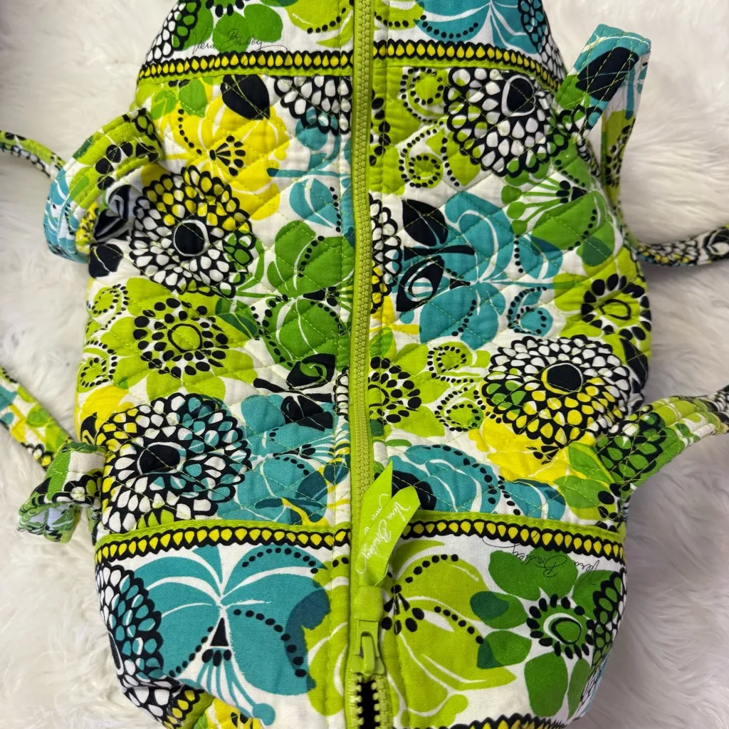 Vera Bradley Limes Up Quilted Duffel Bag (Retired Pattern) - Image 5