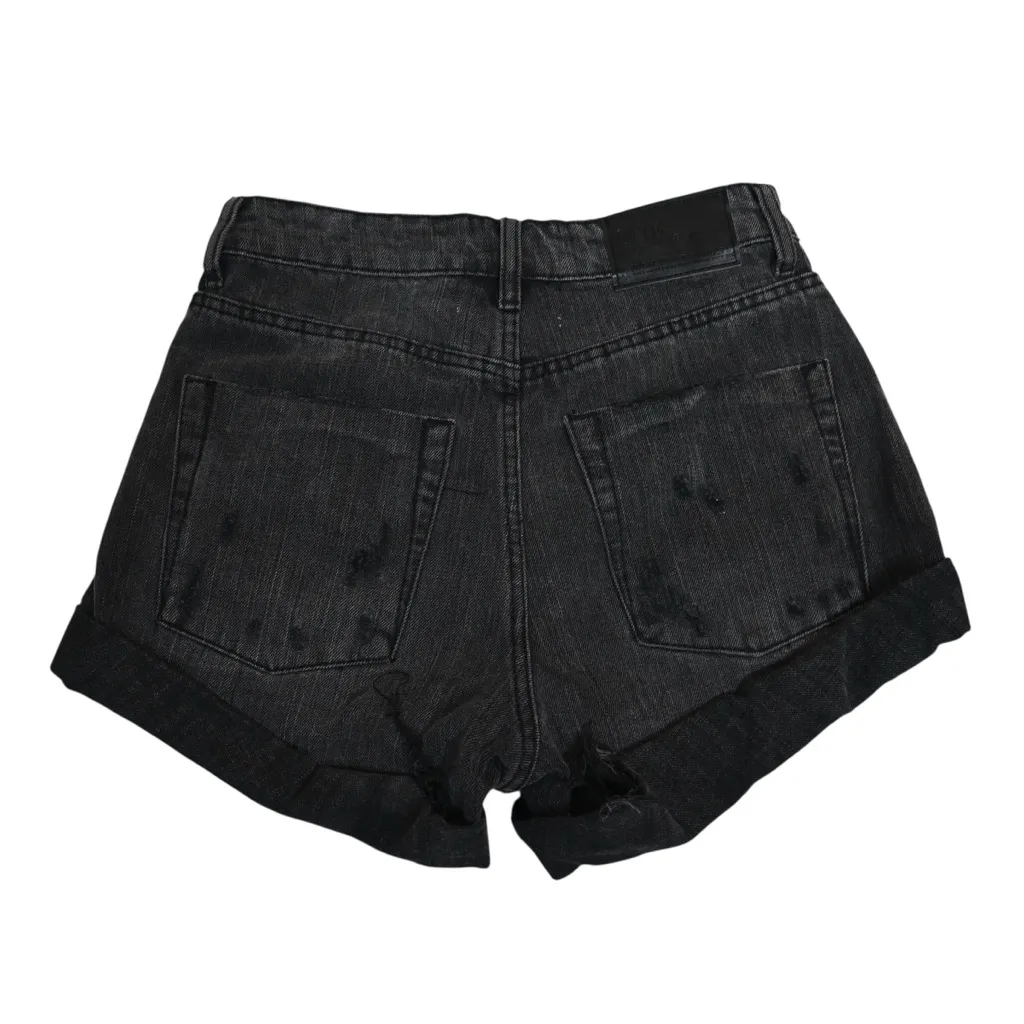 One Teaspoon Women's 25 High Waist Bandits Jean Shorts - Image 2