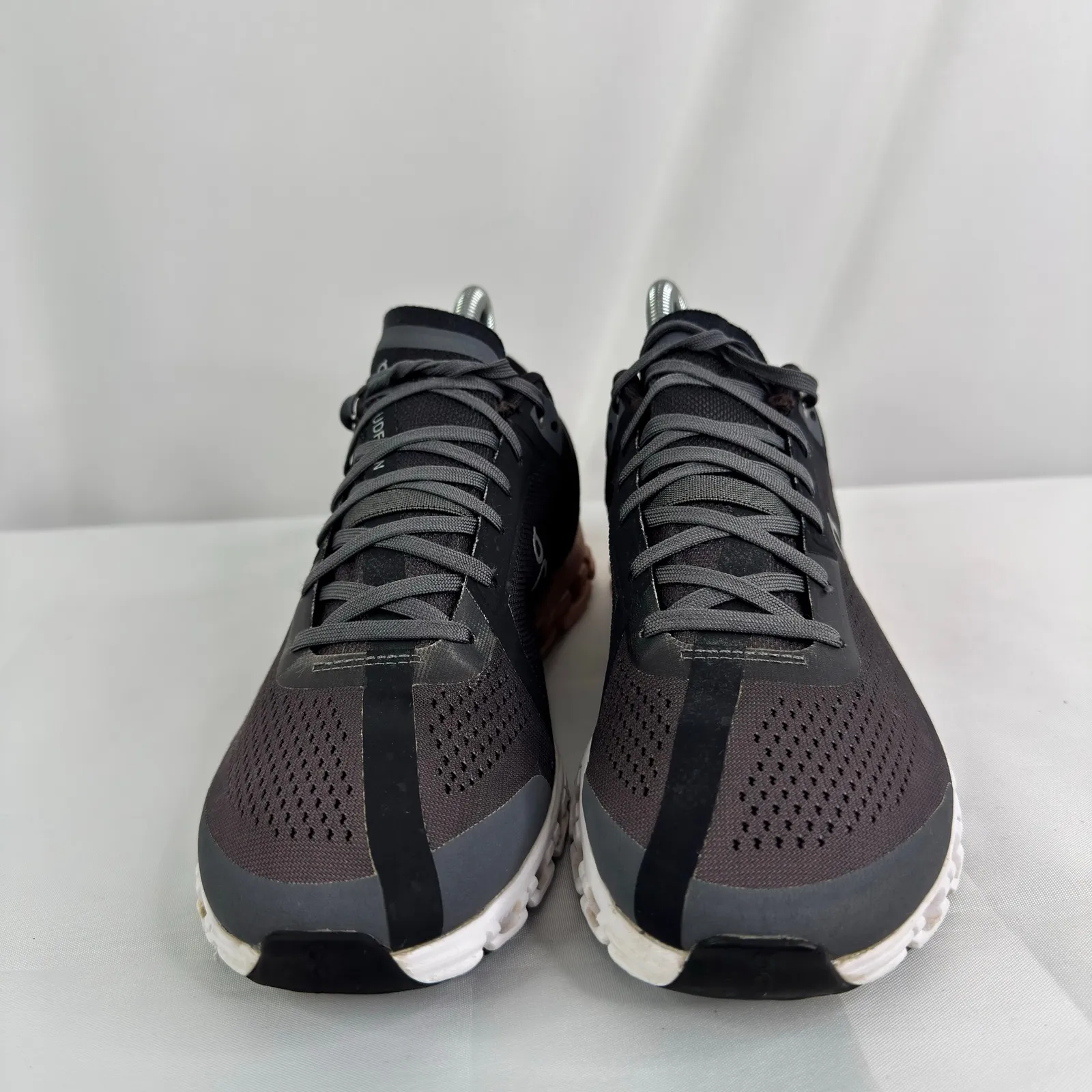 ON Running Cloudflow Women US W8 EU39 Rock/Rose Athletic Sneakers Black Size 8 - Image 9