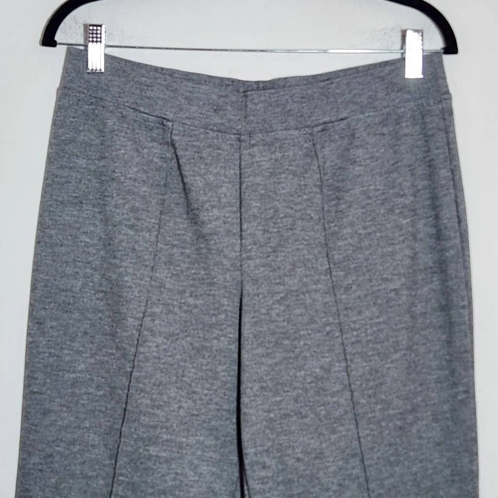 Alfred Dunner Gray Stretch Pants Size 10 Gray Ankle Pull-on Pants - Image 3
