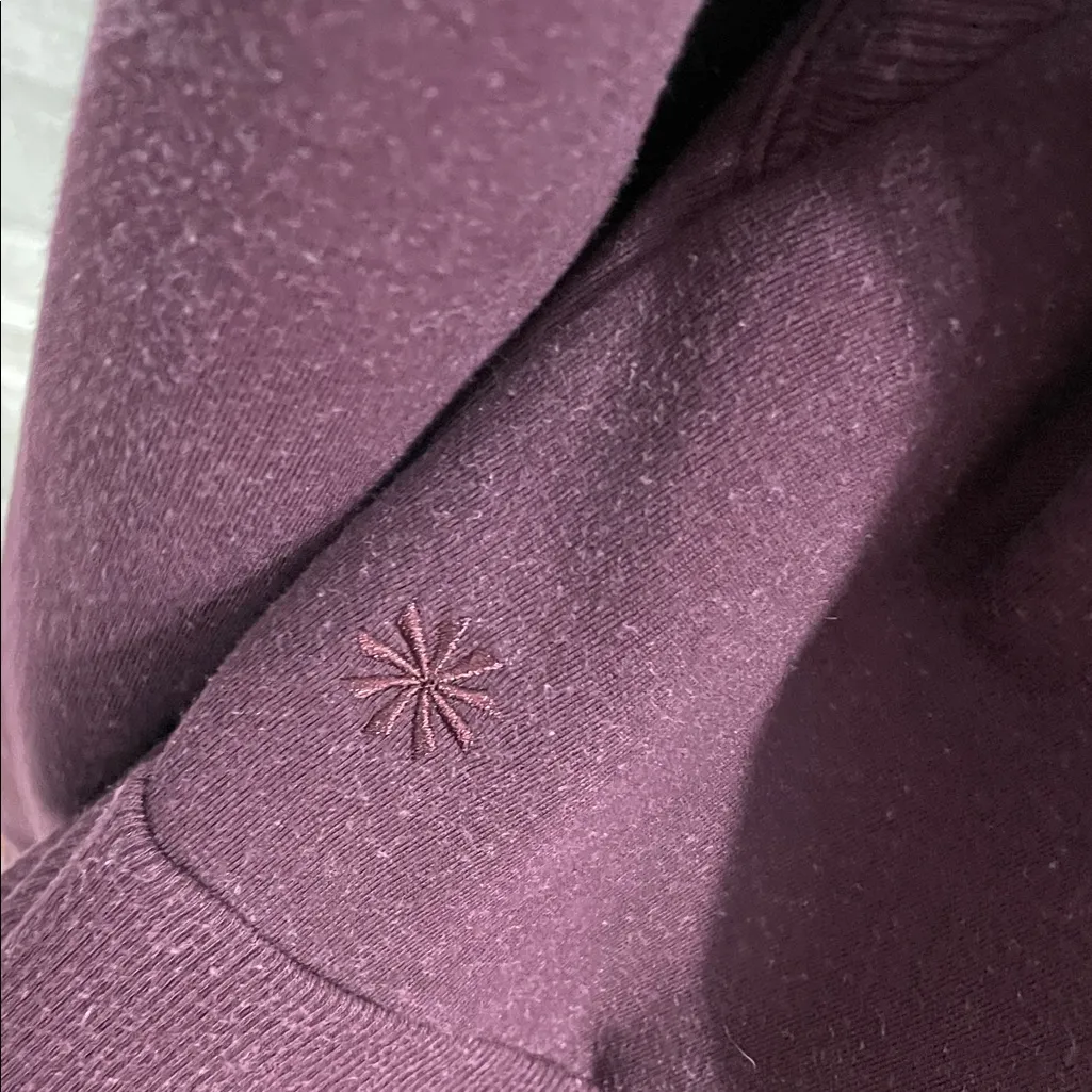 Athleta Athleta Recharge Sweatshirt in Spiced Cabernet - Image 4