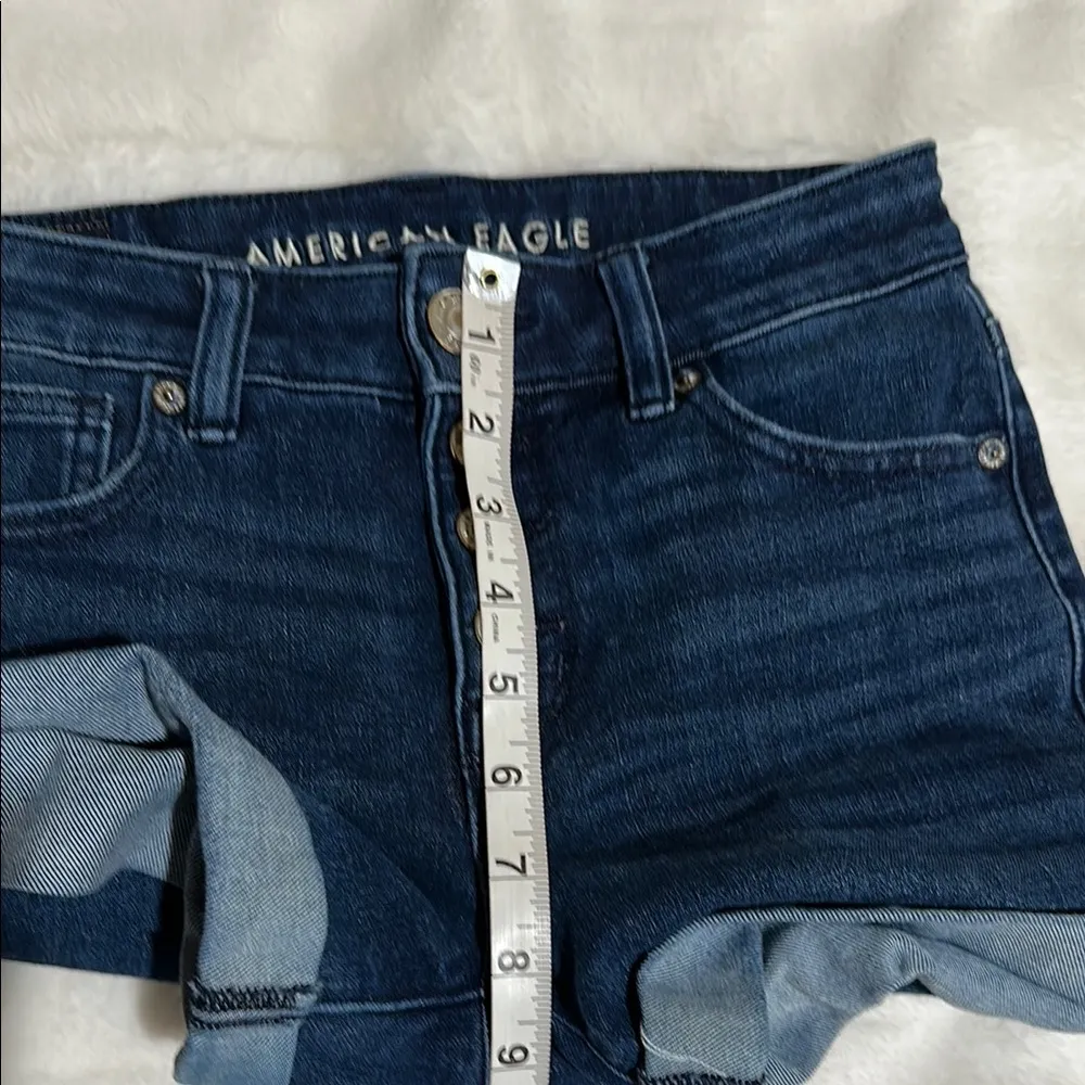 American Eagle Outfitters The Dream  midi Jean Shorts - Image 6