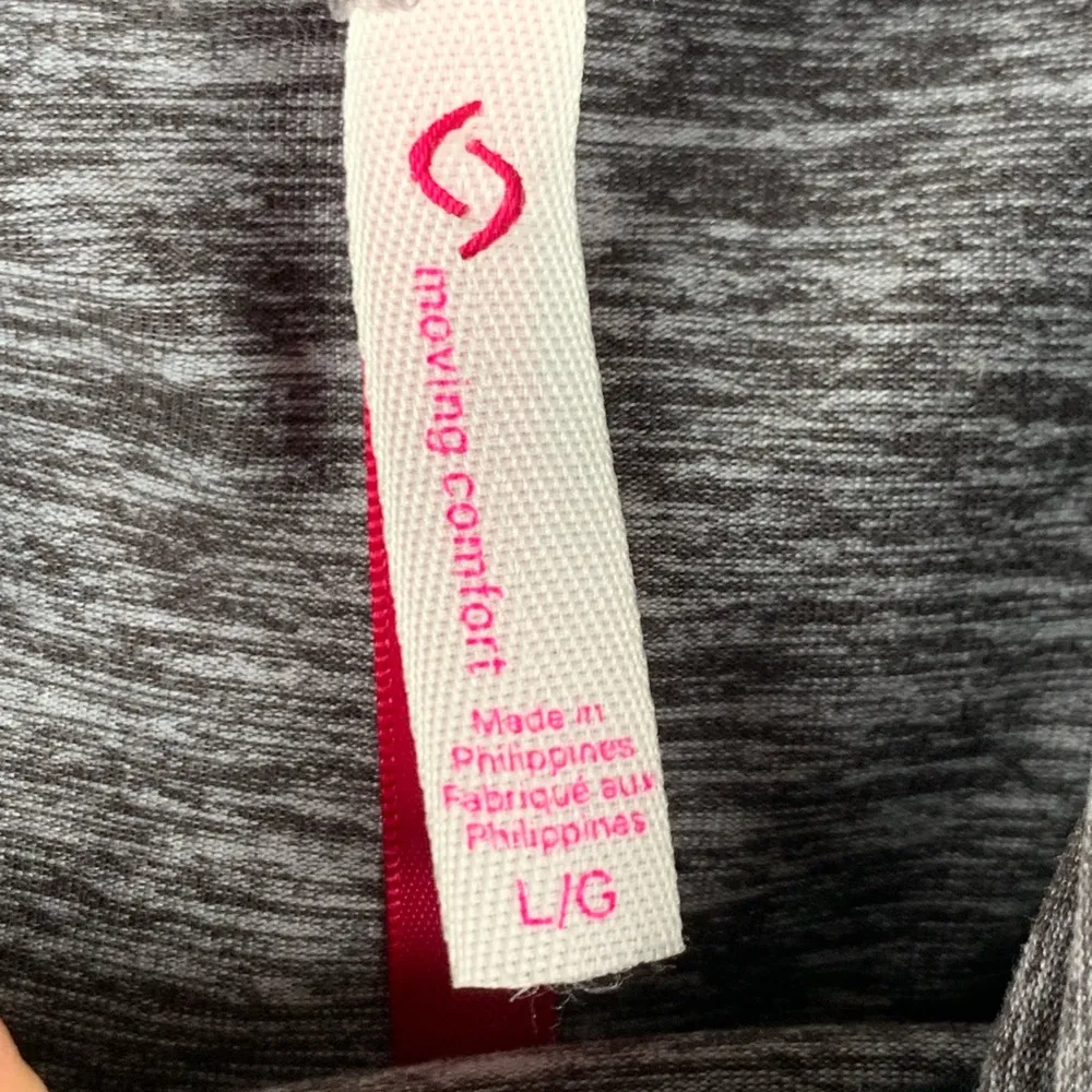 Moving Comfort Women Sz Large long sleeve cowl neck activewear performance shirt - Image 4