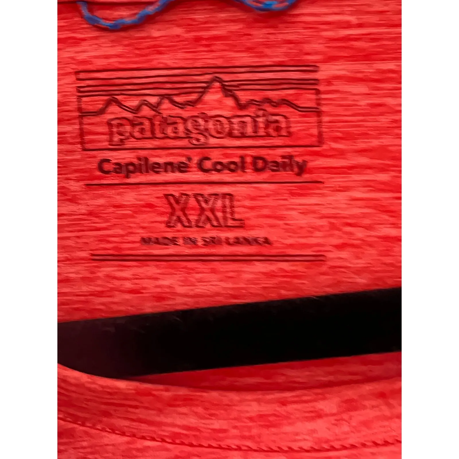 Patagonia size XXL CAPilene Cool T-shirt orange camping outdoors walking - Image 7