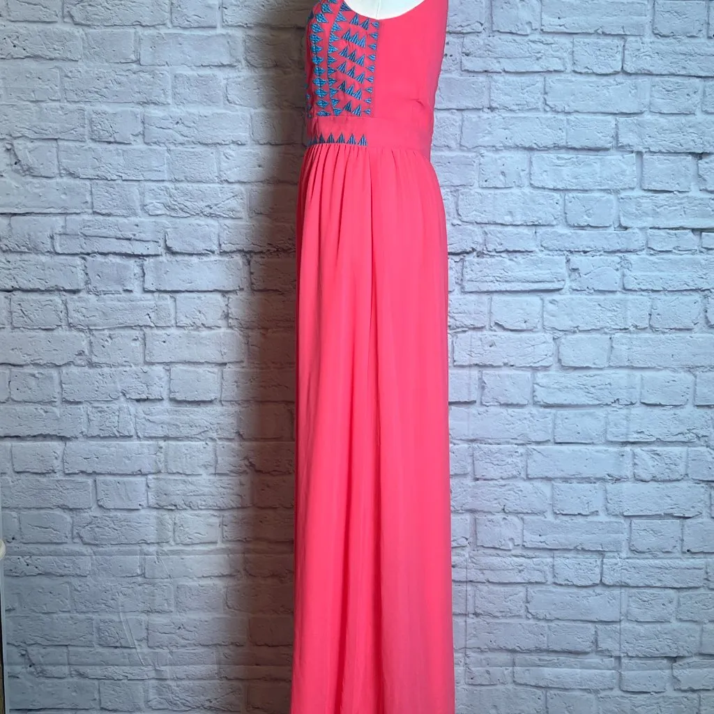 Gianni Bini Embroidered Maxi Dress - Image 5