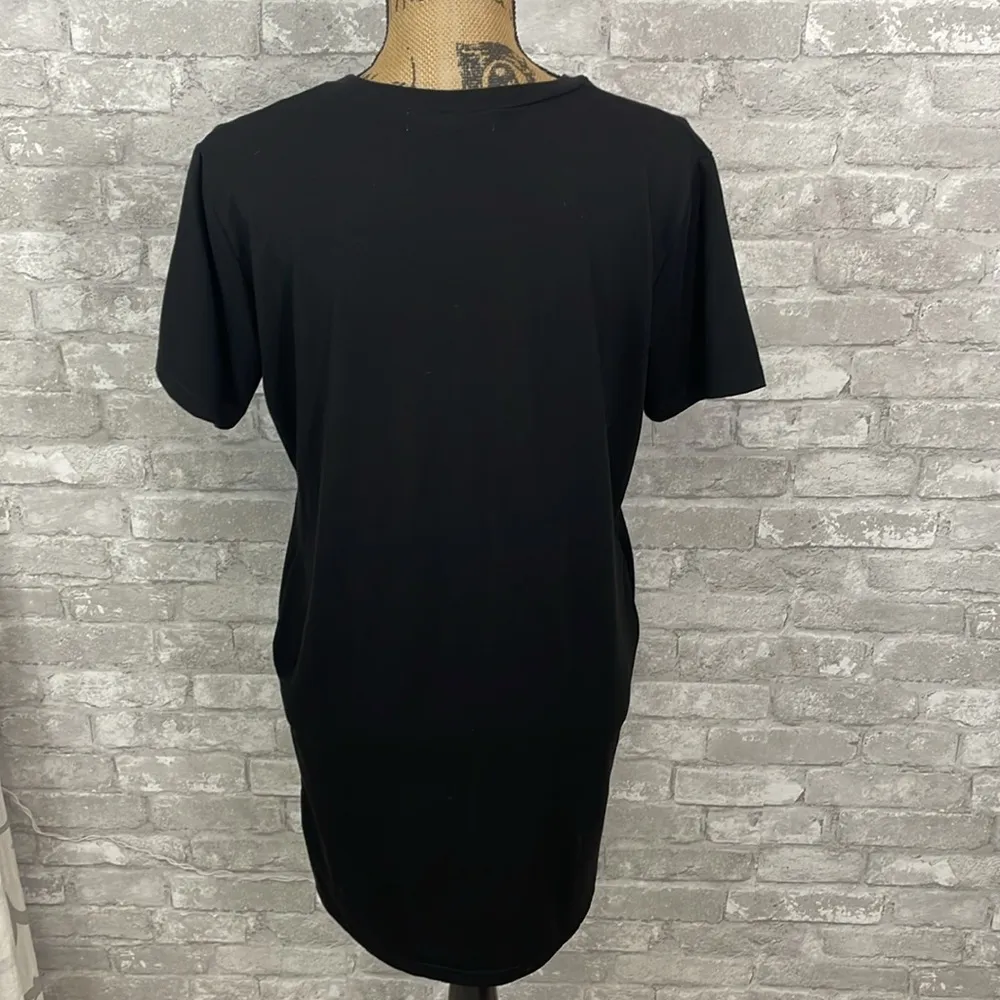 Cotton Emporium Black T-Shirt Dress - Image 4