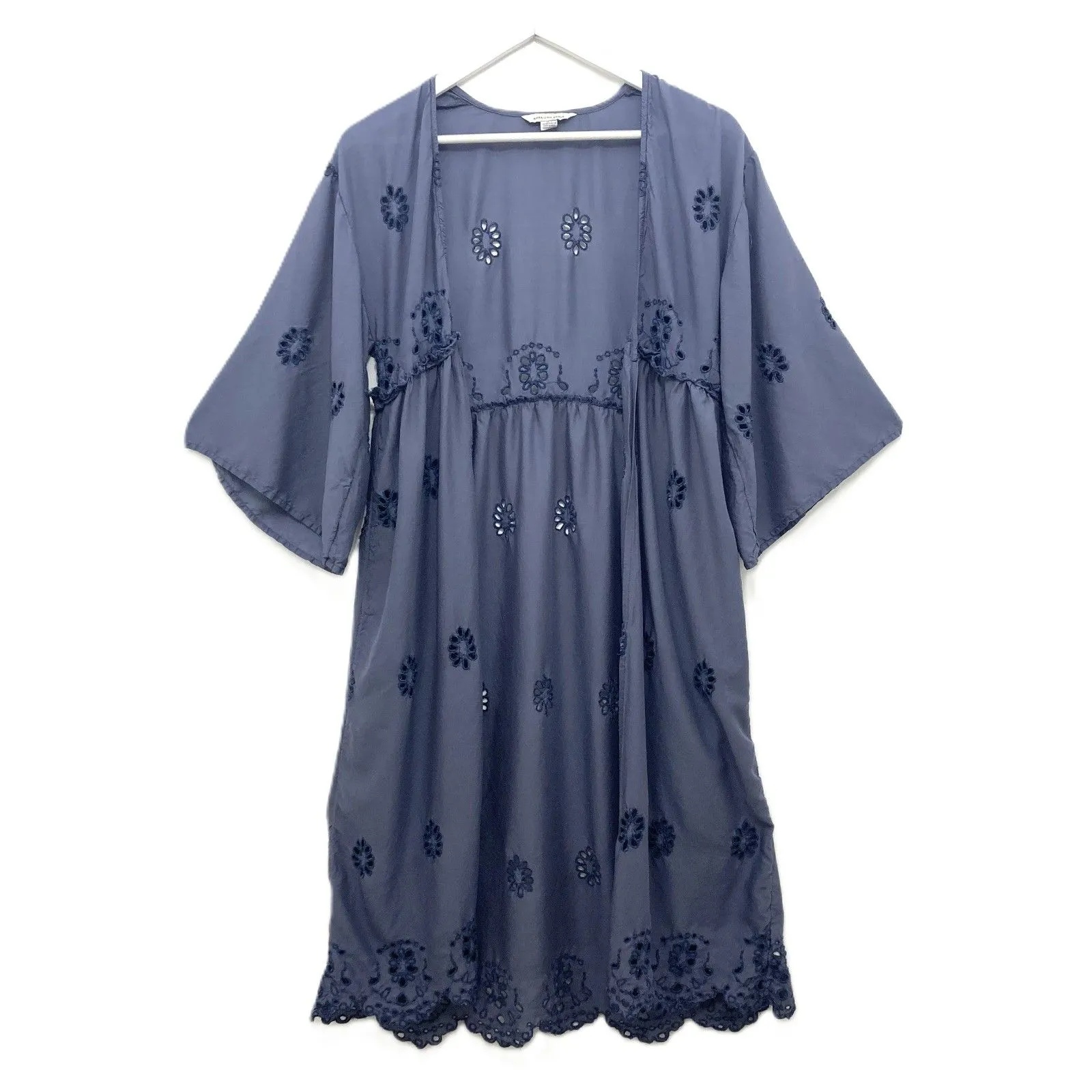 American Eagle AE Embroidered Kimono Duster XS/S - Image 3