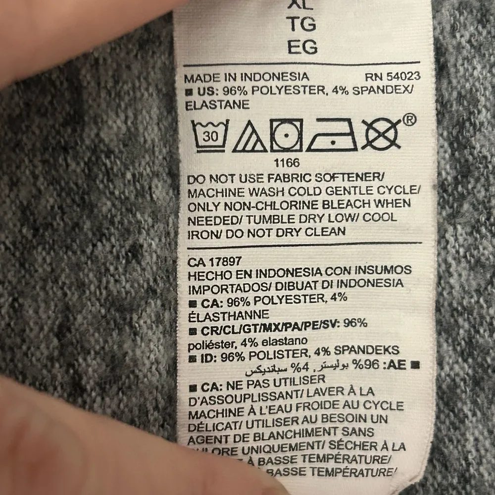 Old Navy Cozy Gray Cowl Neck Sweater - Image 6