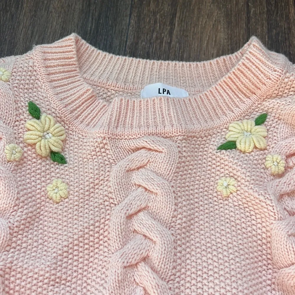 Charli Sweater in Blush - Image 3