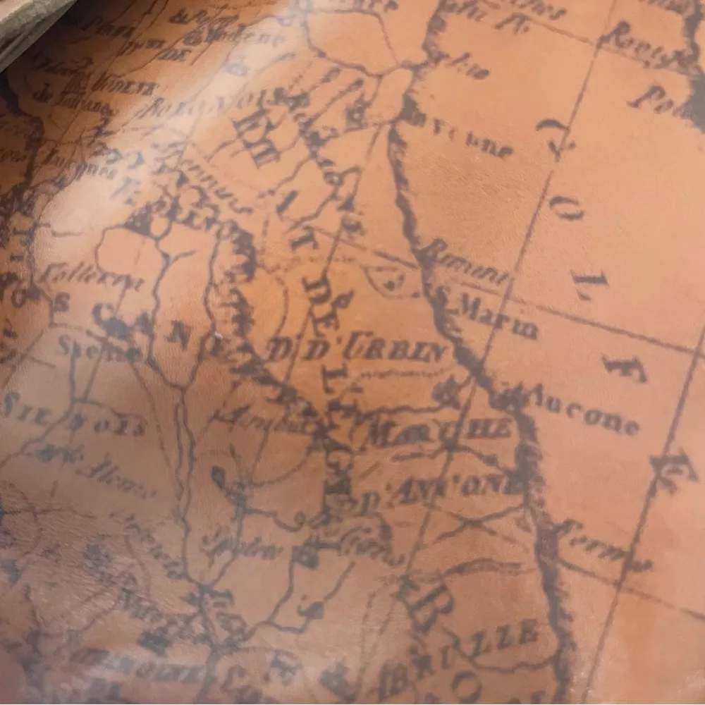 Patricia Nash Octavia, Map Brown with Crossbody Strap - Image 9