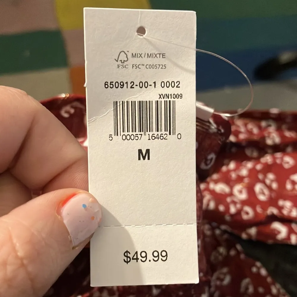 NWT Gap Long Sleeve Blouse, Medium - Image 8