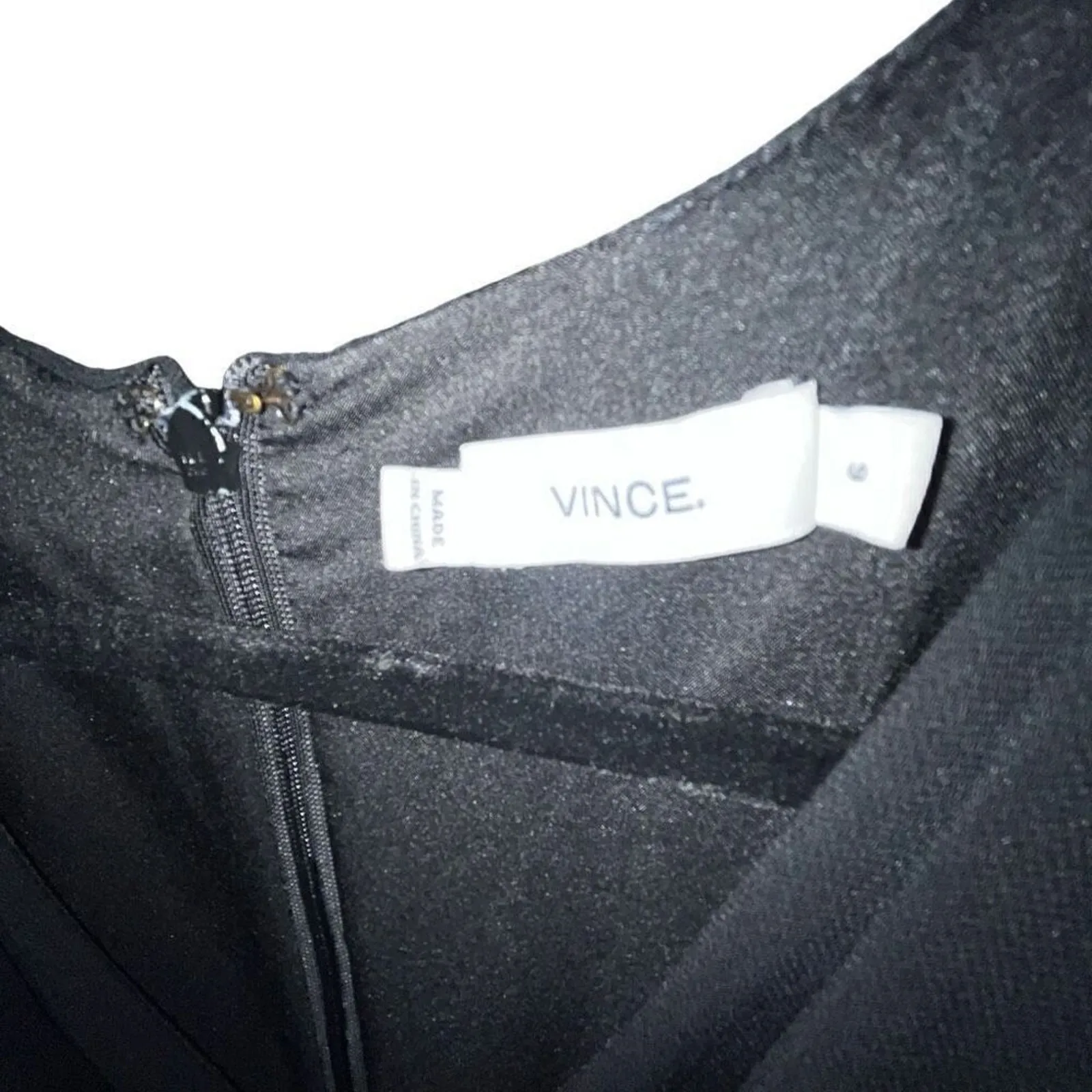 Vince . Black v-neck jumpsuit 6‎ - Image 4