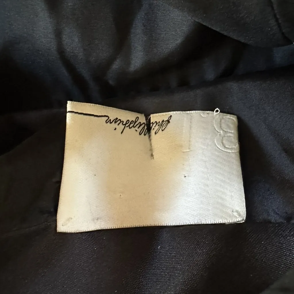 Phillip Lim 3.1 Black Tweed Silk-Blend Open-Back Dress – Women’s Size Medium - Image 6