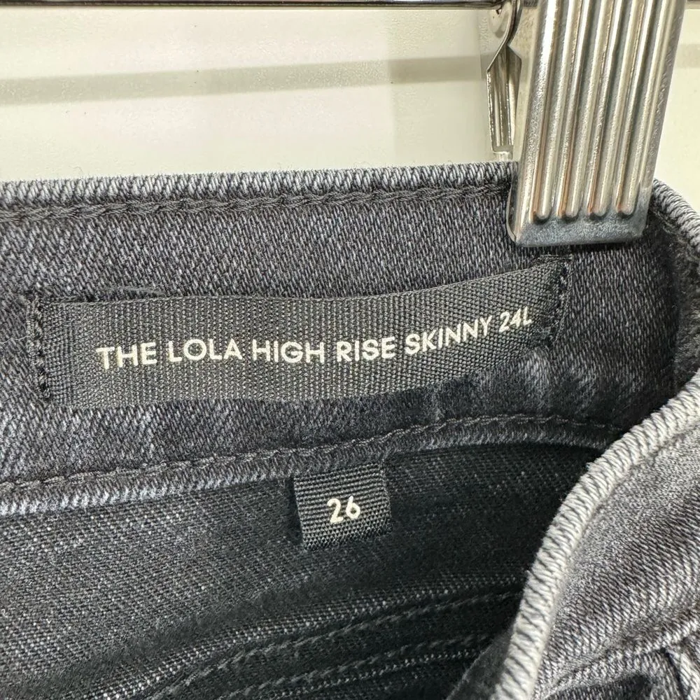 ARITZIA DENIM FORUM Lola High‎ Rise Skinny 24L in Size 26 - Image 9