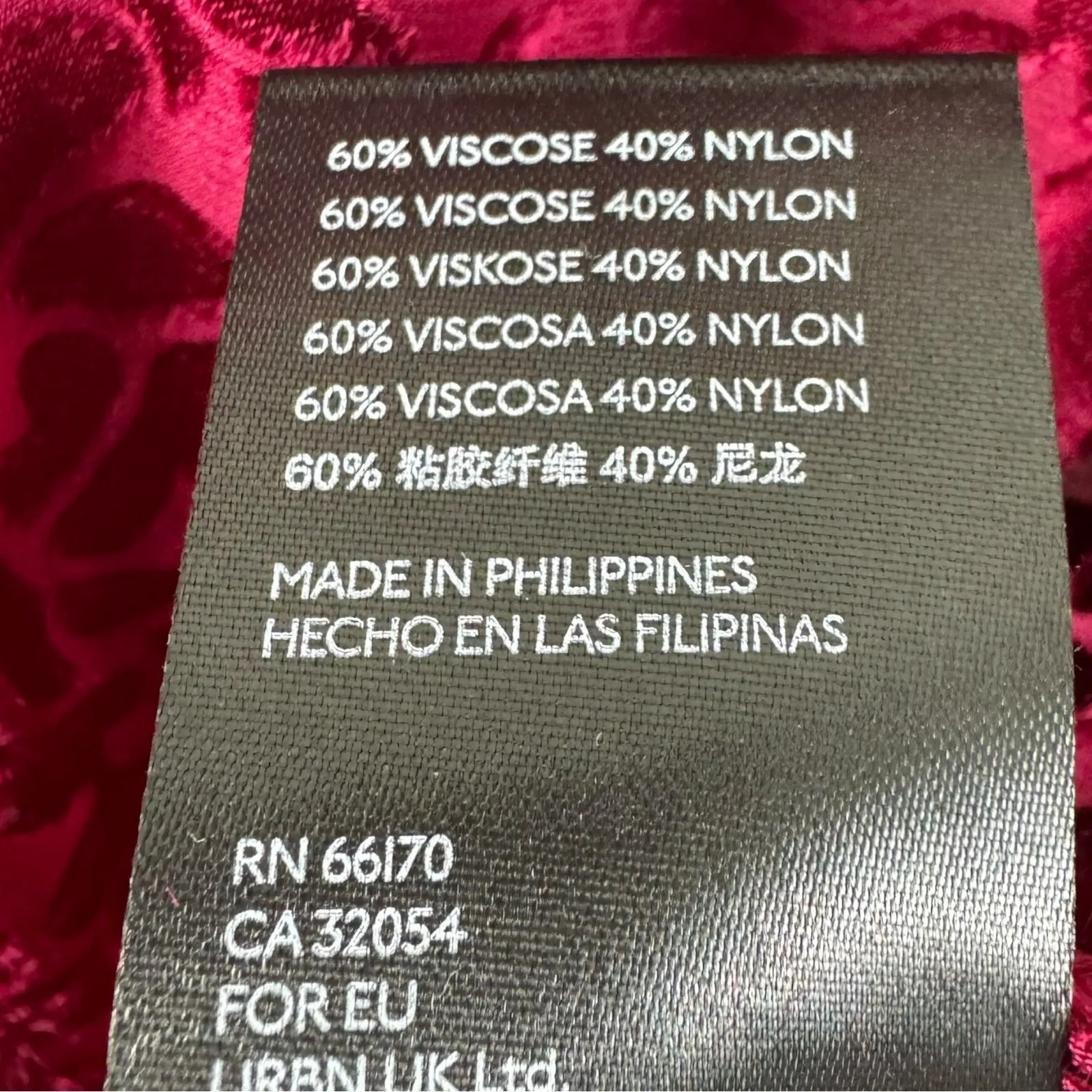 Anthropologie‎ Susanna Burnout Velvet Buttondown Top Blouse In Plum Sz M NWT - Image 5