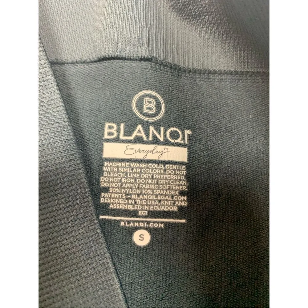 Blanqi everyday maternity belly support legging size small color storm Blue - Image 3