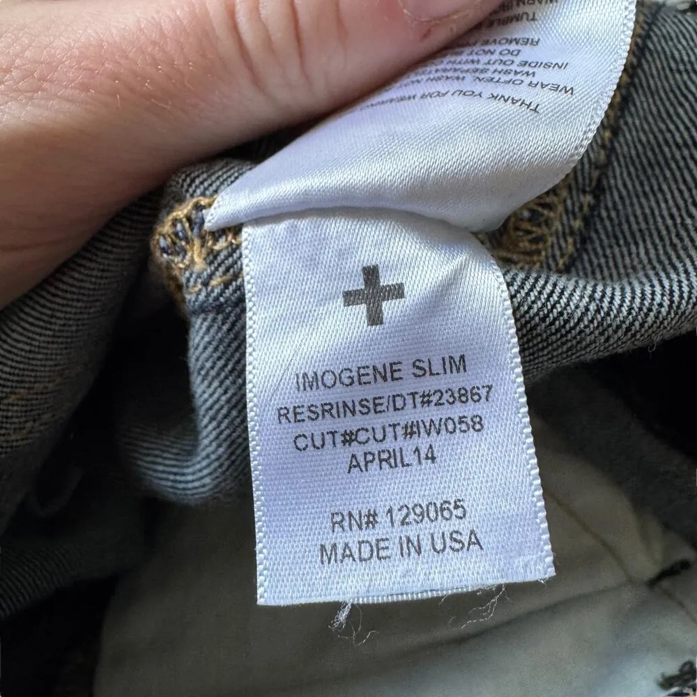 Imogene + Willie Imogene Slim Jeans Dark Indigo Wash - Image 8