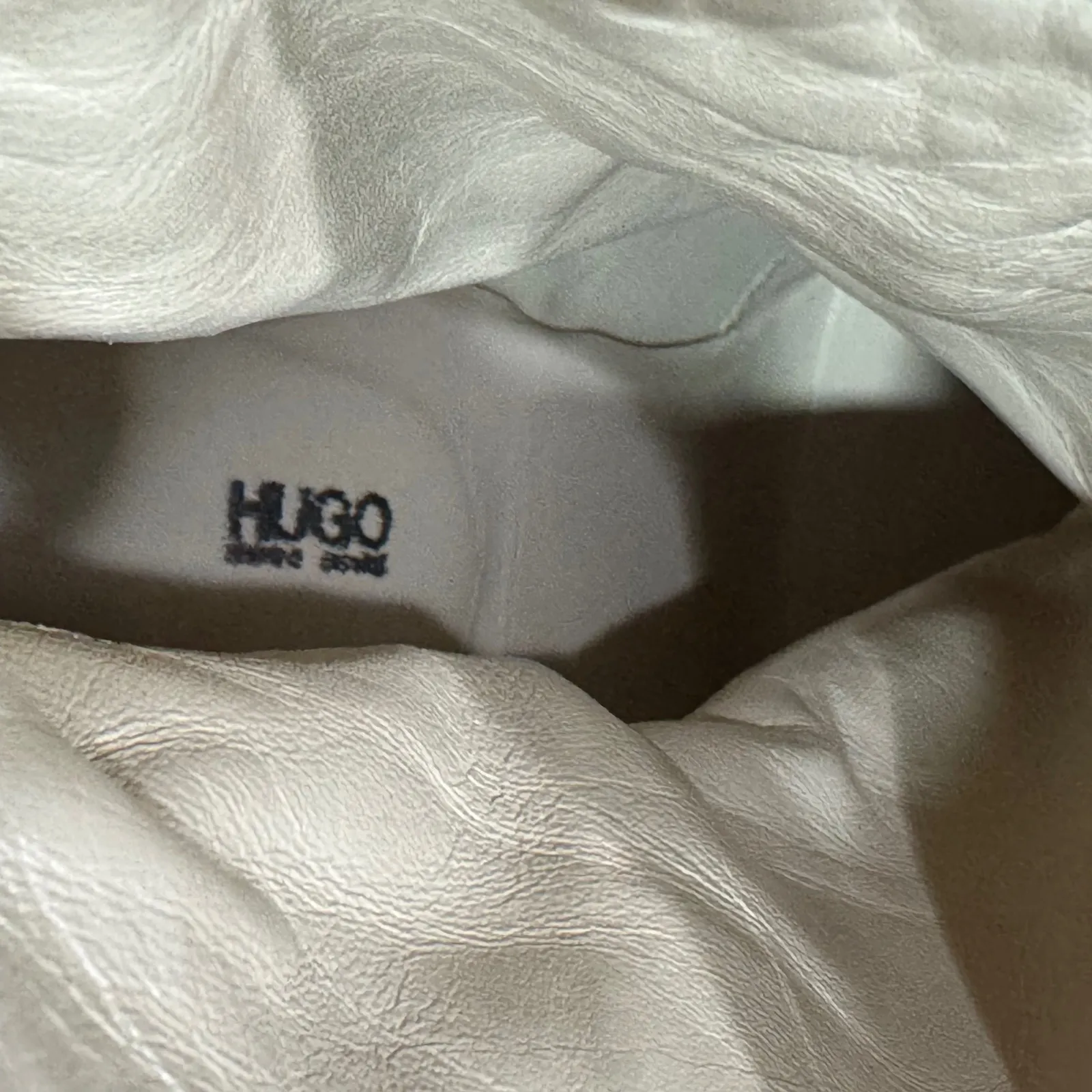 Hugo Boss Brown Leather Block Heel Ankle Boots Made in Italy Size 37/ US 7 - Image 13